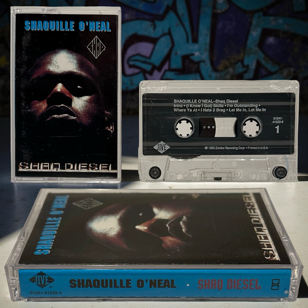 •SHAQUILLE O’NEAL - SHAQ DIESEL• ~1993 OG PRESSING~ (CASSETTE TAPE)