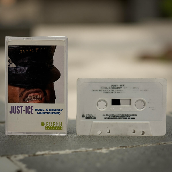 •JUST-ICE - KOOL & DEADLY (LUSTICIZMS)• ~1997 OG PRESSING~ (CASSETTE TAPE)
