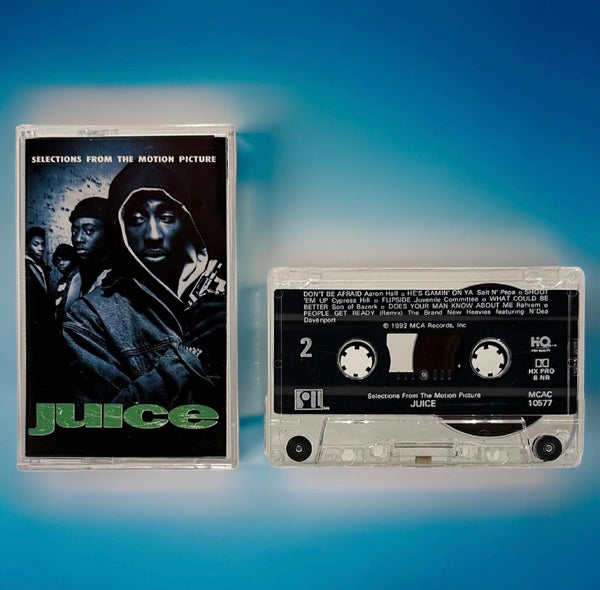 •JUICE ~ SOUNDTRACK• ~1992 OG CLEAN PRESSING~ (CASSETTE TAPE)