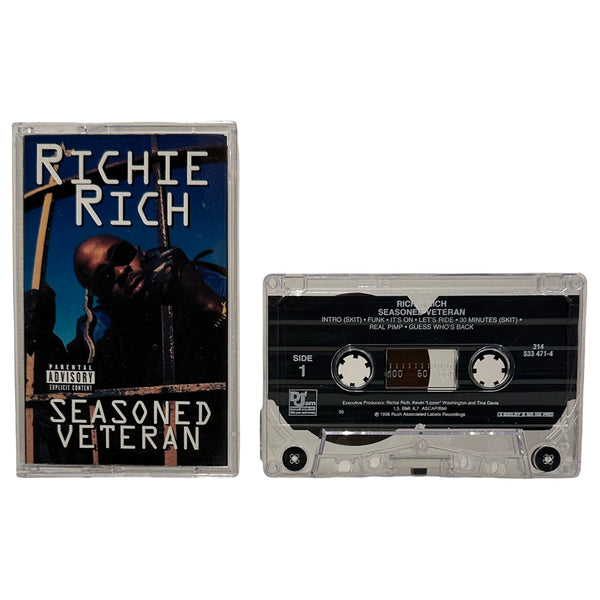 •RICHIE RICH - VETERANZ DAY• ~1996 OG PRESSINGS~ (CD & CASSETTE TAPE)