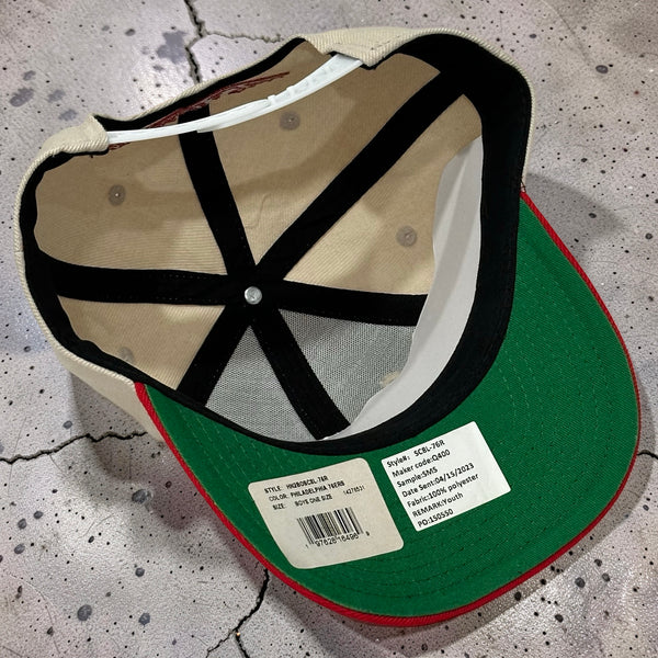 *PHILADELPHIA 76ERS* Snapback hat by Mitchell & Ness (Youth Size Sample)