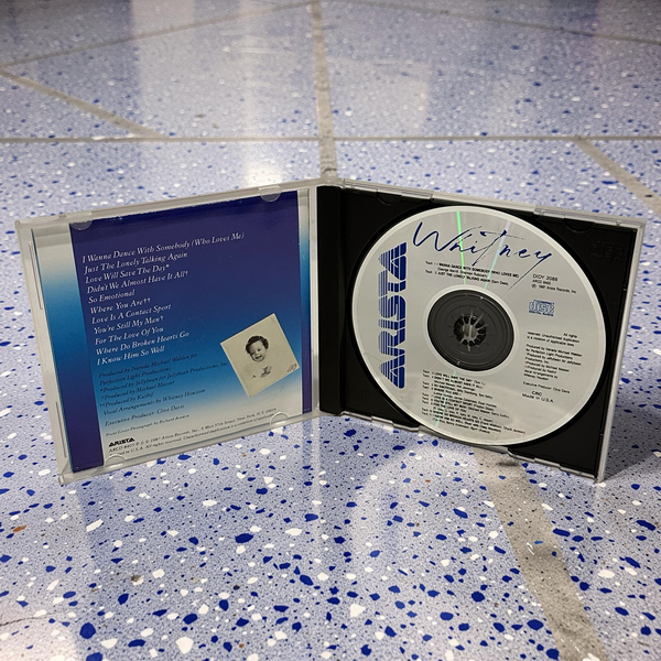 •WHITNEY HOUSTON ~ WHITNEY• ~1987 OG CANADIAN PRESSINGS~ (CD & CASSETTE TAPE)