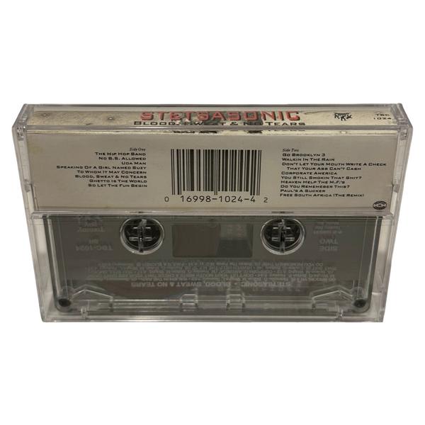 •STETSASONIC - BLOOD, SWEAT & NO TEARS• ~1991 OG PRESSINGS~ (CD & CASSETTE TAPE)