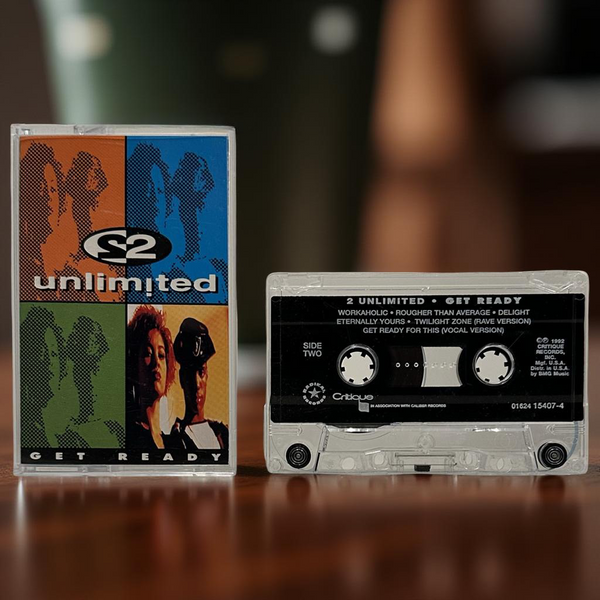 •2 UNLIMITED - GET READY• ~1992 OG PRESSING~ (CASSETTE TAPE)
