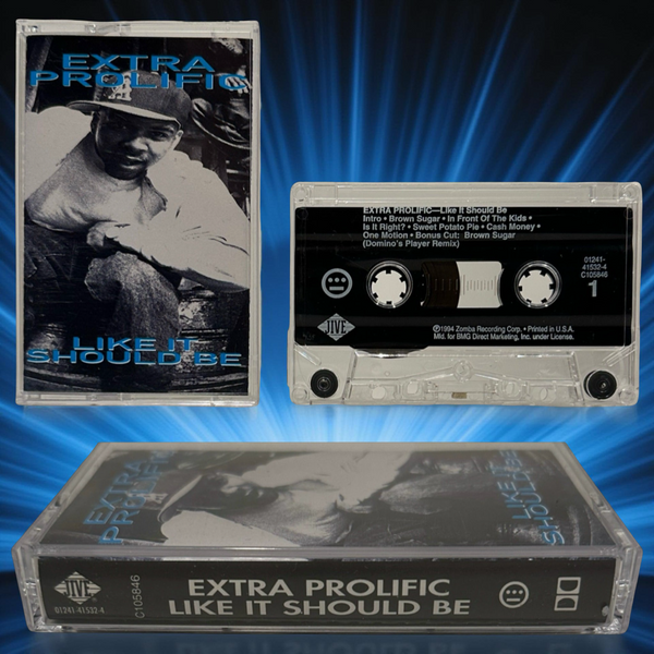 •EXTRA PROLIFIC - LIKE IT SHOULD BE• ~1994 OG PRESSING~ (CASSETTE TAPE)