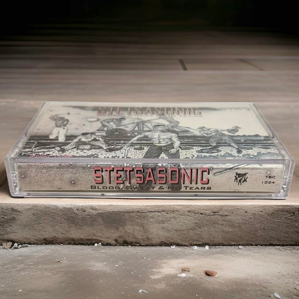 •STETSASONIC ~ BLOOD, SWEAT AND NO TEARS• (1991 OG PRESSING) (CASSETTE TAPE) (2)