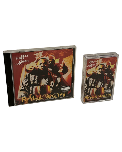 •RAEKWON - ONLY BUILT 4 CUBAN LINX…• ~1995 OG PRESSINGS~ (CD & PURPLE TAPE)