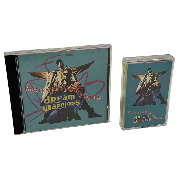 •DREAM WARRIORS - AND NOW THE LEGACY BEGINS• ~1991 OG CANADIAN PRESSINGS~ (CD & CASSETTE TAPE)