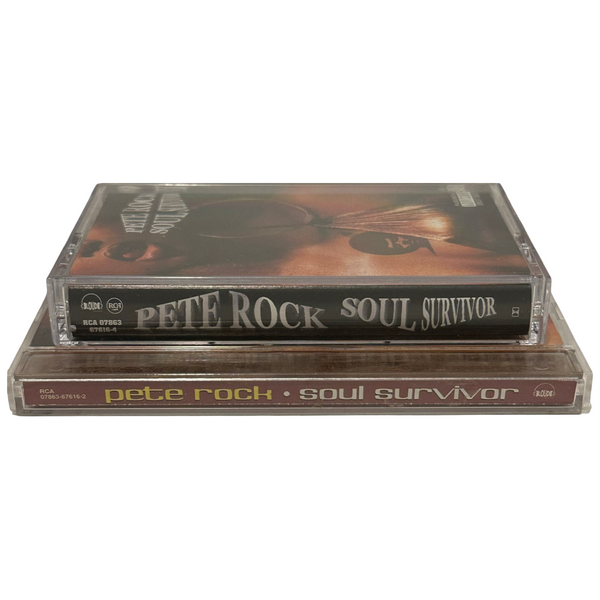 •PETE ROCK - SOUL SURVIVOR• ~1998 OG PRESSINGS~ (CD & CASSETTE TAPE)