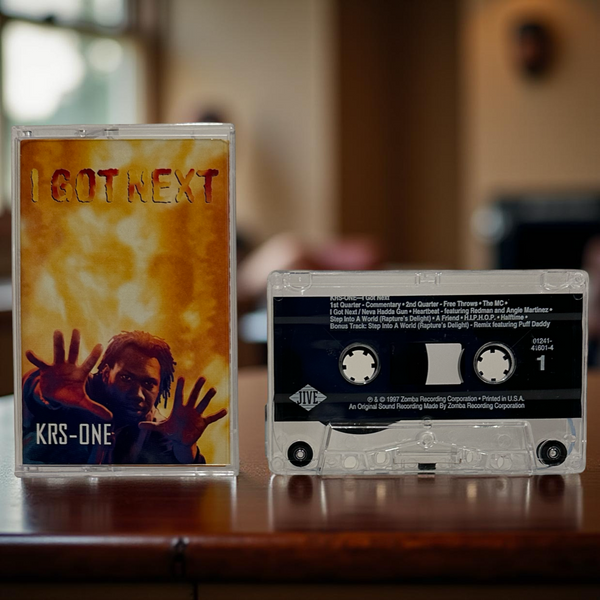 •KRS-ONE ~ I GOT NEXT• ~1997 OG PRESSING~ (CASSETTE TAPE)