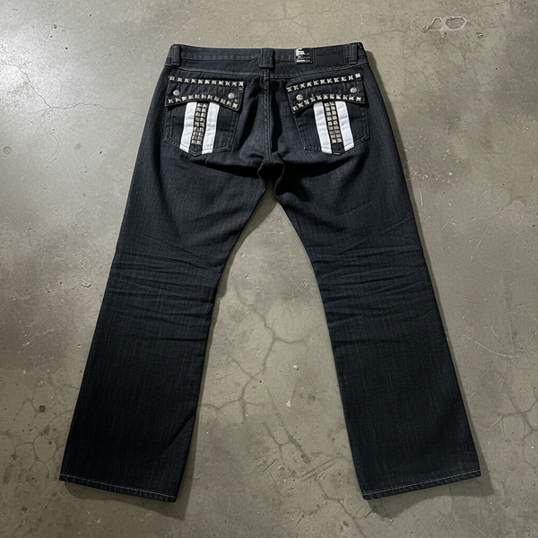 *BILLIONAIRE MAFIA* Denim Jeans (Waist 46” & 50” available)