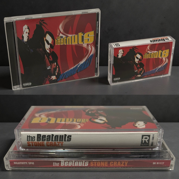 •THE BEATNUTS - STONE CRAZY• ~1997 OG PRESSINGS~ (CD & CASSETTE TAPE)