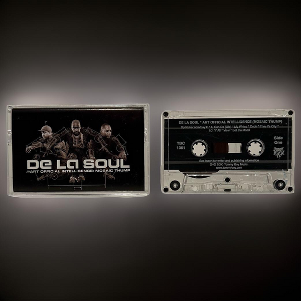 •DE LA SOUL ~ ART OFFICIAL INTELLIGENCE ///: MOSAIC THUMP• ~2000 OG PRESSING~ (CASSETTE TAPE) (1)