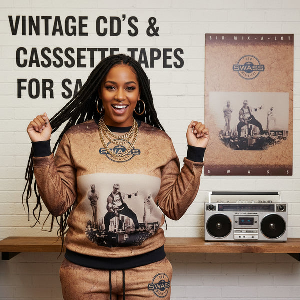 •SIR MIX-A-LOT - SWASS• ~1988 OG PRESSING~ (CASSETTE TAPE)