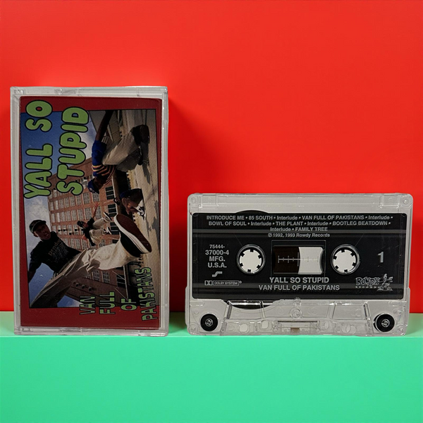 •YALL SO STUPID - VAN FULL OF PAKISTANS• ~1993 OG PRESSING~ (CASSETTE TAPE) (1)