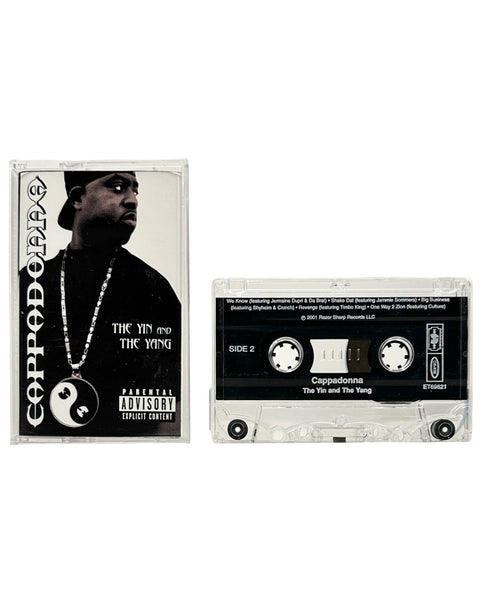 •CAPPADONNA - THE YIN AND THE YANG• ~2001 OG PRESSINGS~ (PROMO CD & CASSETTE TAPE)