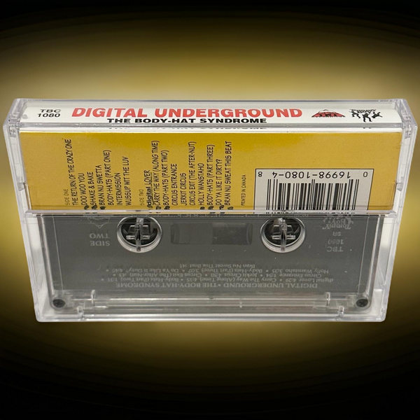 •DIGITAL UNDERGROUND - THE BODY-HAT SYNDROME• ~1993 OG PRESSING~ (CASSETTE TAPE) (1)