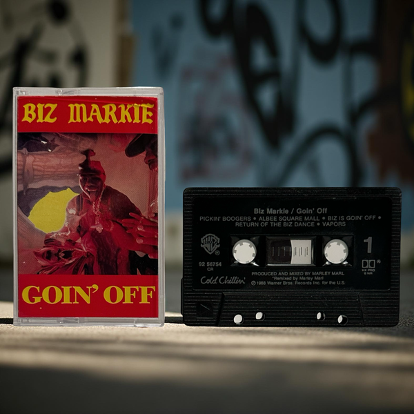 •BIZ MARKIE - GOIN’ OFF• ~1988 OG CANADIAN PRESSING~ (CASSETTE TAPE) (BLACK SHELL)