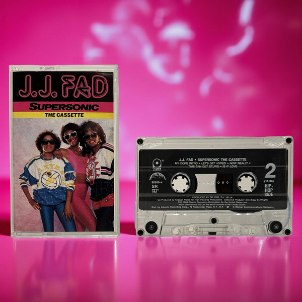 •J.J. FAD - SUPERSONIC• ~1988 OG PRESSING~ (CASSETTE TAPE)