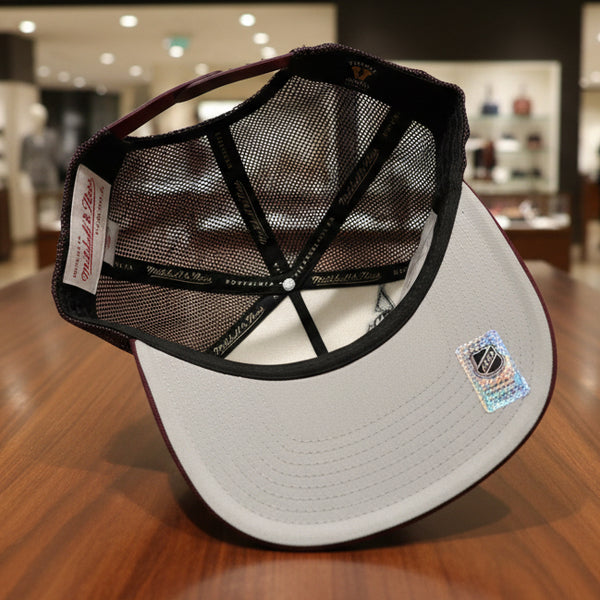 *Anaheim Mighty Ducks* ~Adjustable Fit SnapBack Trucker Mesh Hats by Mitchell & Ness~