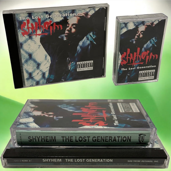 •SHYHEIM - THE LOST GENERATION• ~1996 OG PRESSING~ (CD & CASSETTE TAPE)