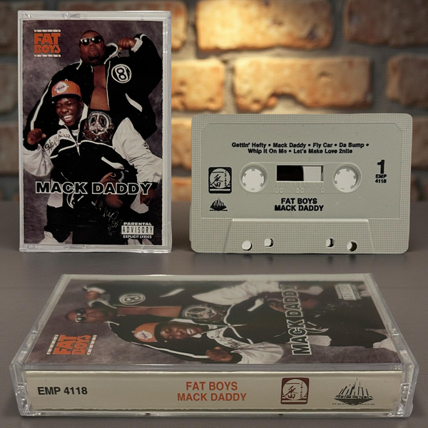 •FAT BOYS - MACK DADDY• ~1991 OG PRESSING~ (CASSETTE TAPE)