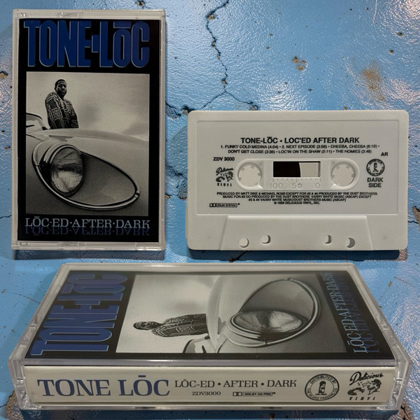 •TONE LOC ~ LOC-ED AFTER DARK• ~1989 OG PRESSING~ (CASSETTE TAPE) (2)