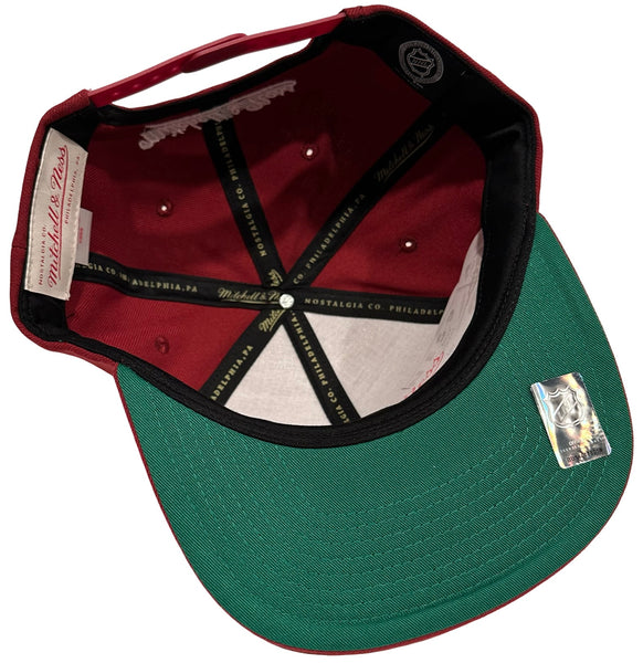 *Colorado Avalanche* snapback hats by Mitchell & Ness