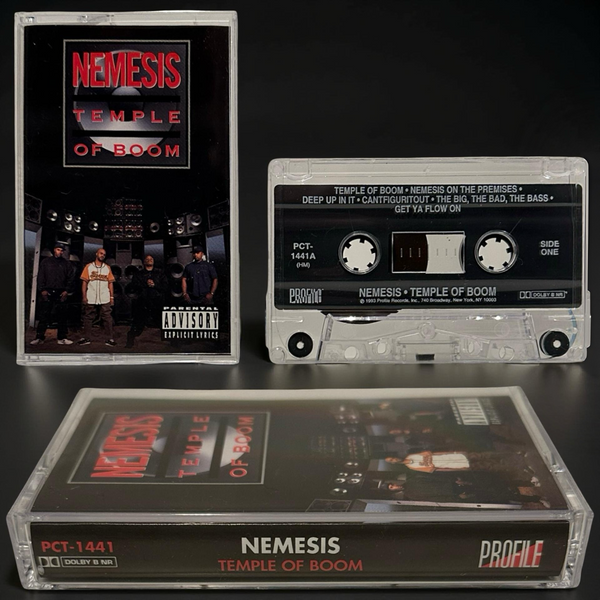 •NEMESIS - TEMPLES OF BOOM• ~1993 OG PRESSING~ (CASSETTE TAPE)