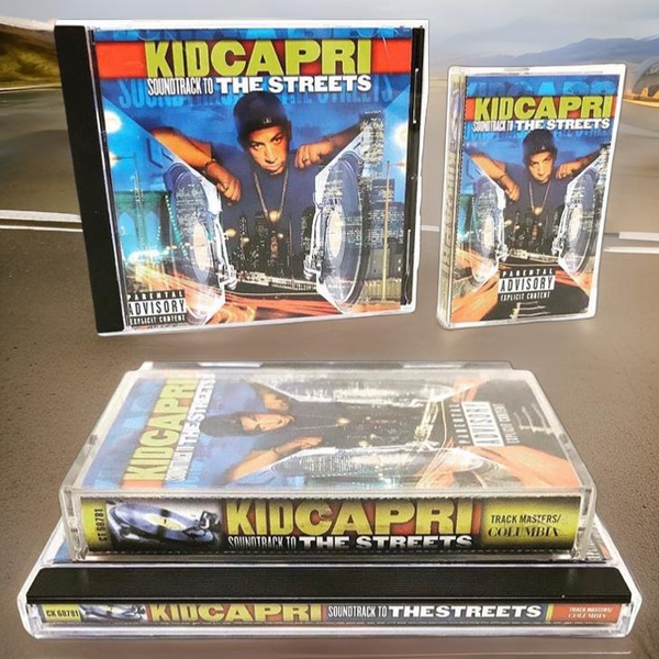 •KID CAPRI - SOUNDTRACK TO THE STREETS• (1998) (CASSETTE & CD AVAILABLE) (ORIGINAL PRESSINGS)