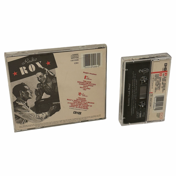 •ROXETTE - LOOK SHARP!• ~1988 OG CANADIAN PRESSINGS~ (CD & CASSETTE TAPE)