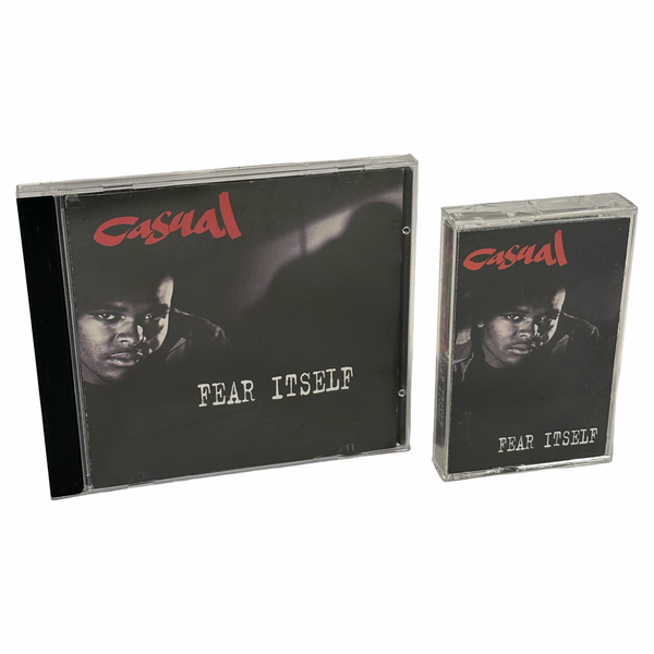 •CASUAL - FEAR ITSELF• ~1994 OG PRESSINGS~ (CD & CASSETTE TAPE)