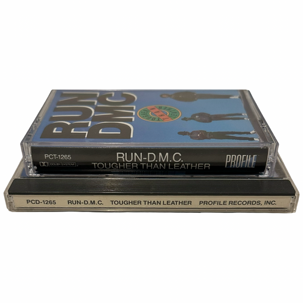 •RUN DMC - TOUGHER THAN LEATHER• ~1988 OG PRESSINGS~ (CD & CASSETTE TAPE)