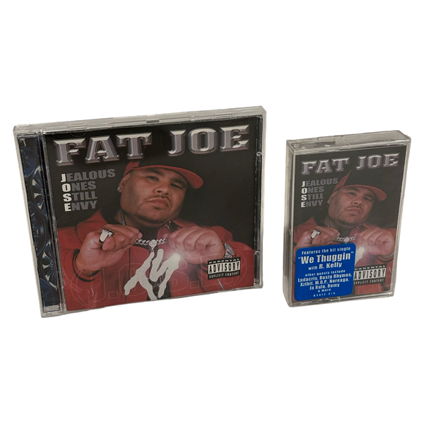 •FAT JOE - JEALOUS ONE’S STILL ENVY• ~2001 OG PRESSINGS~ (CD & SEALED CASSETTE TAPE)