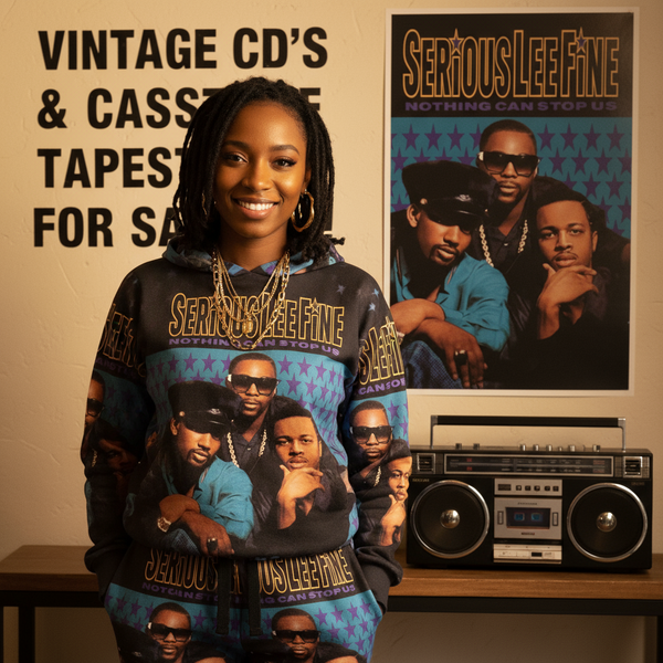 •SERIOUS-LEE-FINE ~ NOTHING CAN STOP US• ~1989 OG PRESSING~ (CASSETTE TAPE)