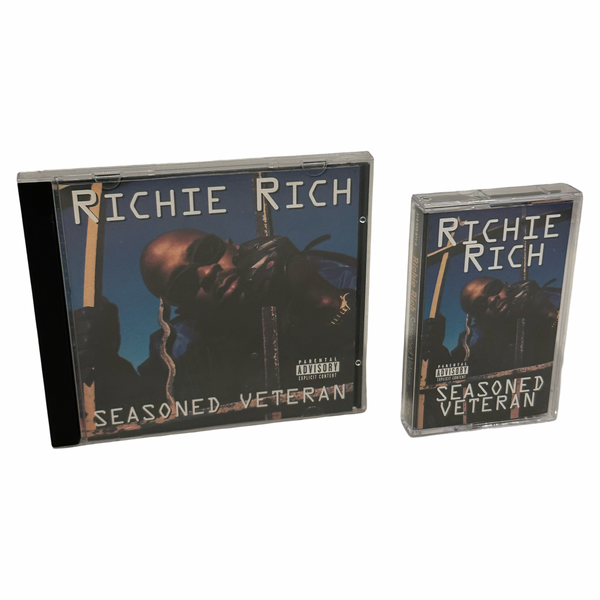 •RICHIE RICH - VETERANZ DAY• ~1996 OG PRESSINGS~ (CD & CASSETTE TAPE)