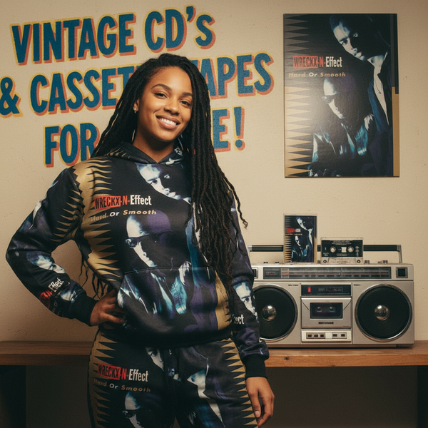 •WRECKS-N-EFFECT - HARD OR SMOOTH• ~1992 OG PRESSING~ (CASSETTE TAPE)