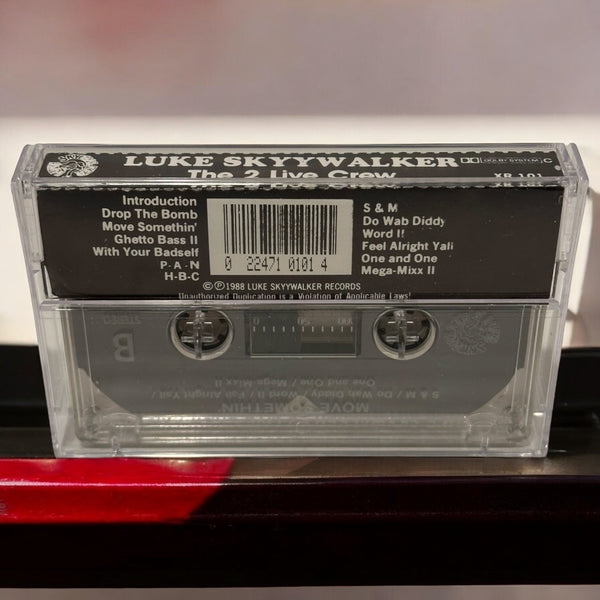 •LUKE SKYYWALKER THE 2 LIVE CREW - MOVE SOMETHIN’• ~1988 OG PRESSING~ (CASSETTE TAPE)
