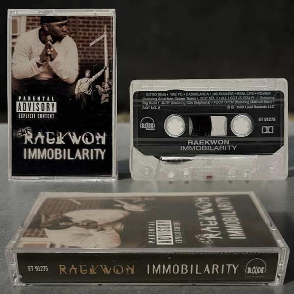 •CHEF RAEKWON - IMMOBILARITY• ~1999 OG CANADIAN PRESSING~ (CASSETTE TAPE)