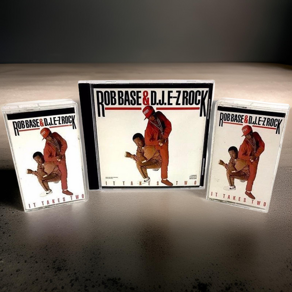 •ROB BASE & D.J. E-Z ROCK - IT TAKES TWO• (1988) (CASSETTE & CD AVAILABLE) (ORIGINAL PRESSINGS)