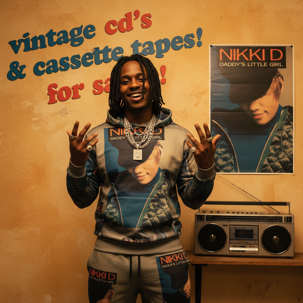 •NIKKI D - DADDY’S LITTLE GIRL• ~1991 OG PRESSING~ (CASSETTE TAPE) (2)