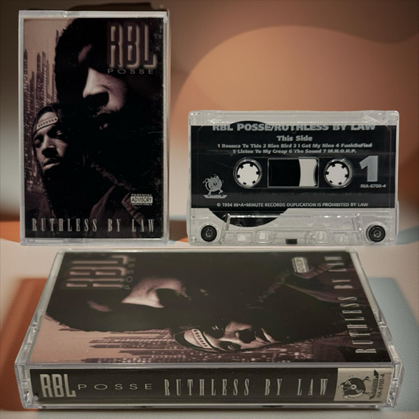 •RBL POSSE - RUTHLESS BY LAW• ~1994 OG PRESSING~ (CASSETTE TAPE)