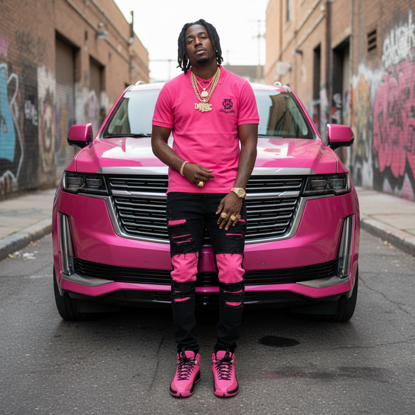 *EXCLUSIVE GAME* (HOT PINK) ~GOLF SHIRT~