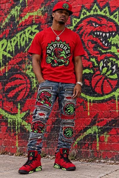 *TORONTO RAPTORS* Fitted hat by Mitchell & Ness (Original Fit)