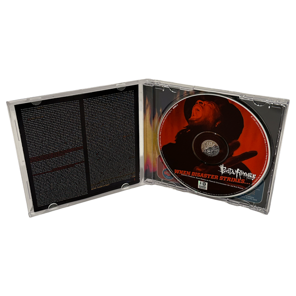 •BUSTA RHYMES - WHEN DISASTER STRIKES• ~1997 OG PRESSINGS~ (CD & CASSETTE TAPE)