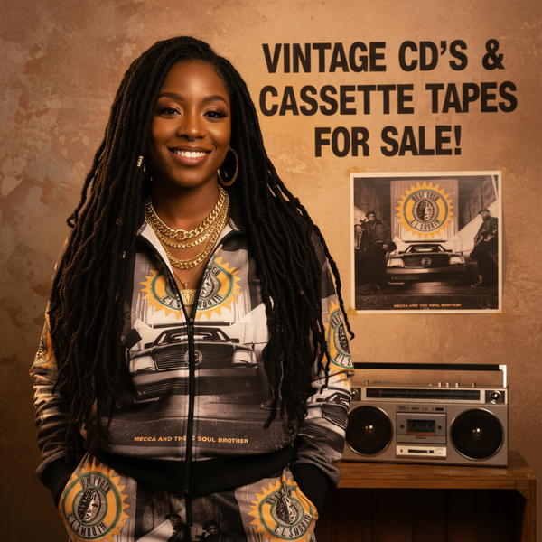 •PETE ROCK & C.L. SMOOTH - MECCA AND THE SOUL BROTHER• ~1992 OG PRESSINGS~ (CD & CASSETTE TAPE)