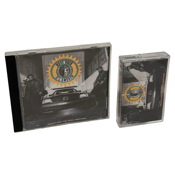 •PETE ROCK & C.L. SMOOTH - MECCA AND THE SOUL BROTHER• ~1992 OG PRESSINGS~ (CD & CASSETTE TAPE)