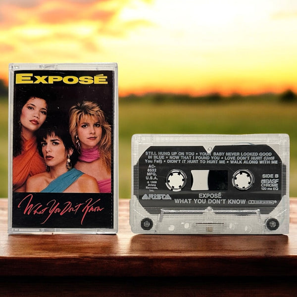 •EXPOSE - WHAT YOU DON’T KNOW• ~1989 OG PRESSING~ (CASSETTE TAPE)