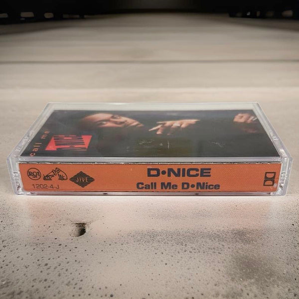 •D•NICE ~ CALL ME D-NICE• (1990 OG PRESSING) (CASSETTE TAPE) (2)