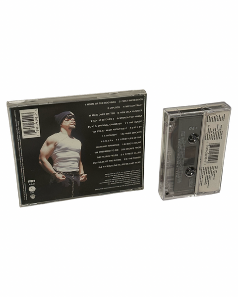 •ICE-T - ORIGINAL GANGSTER• ~1991 OG PRESSINGS~ (CD & CASSETTE TAPE)